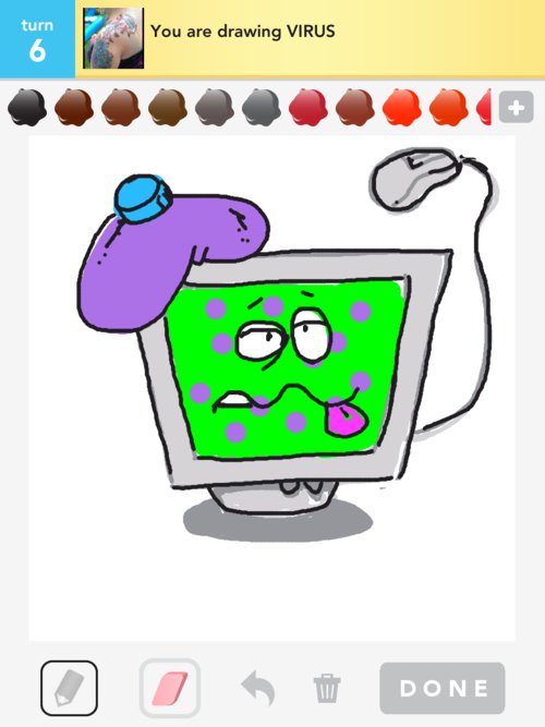 500x667 Virus Drawings