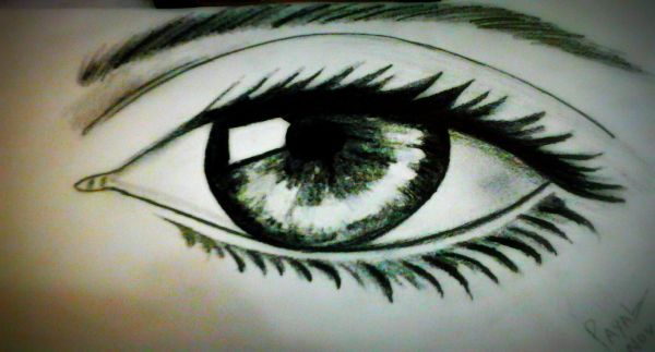 600x323 Vision .drawing Pencil By Payal