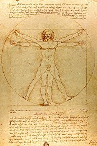 200x300 Leonardo Da Vinci Vitruvian Man Drawing Sketch