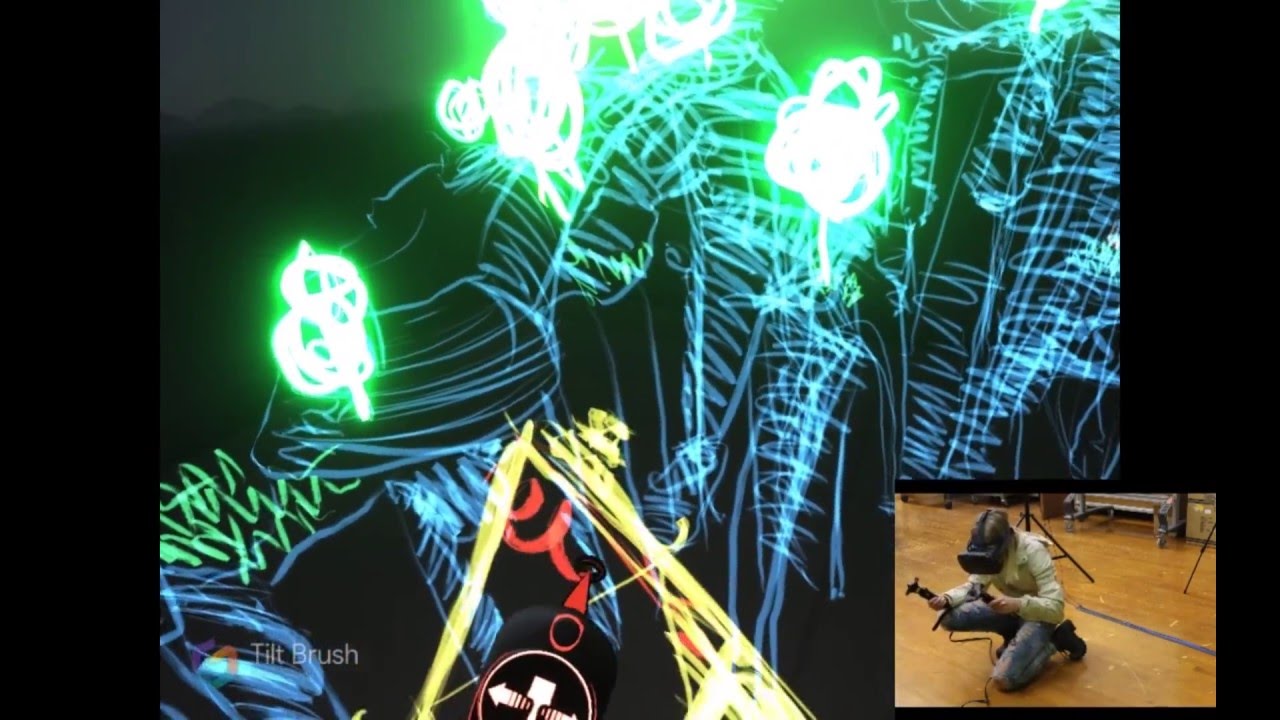 1280x720 Tilt Brush Drawing With Process