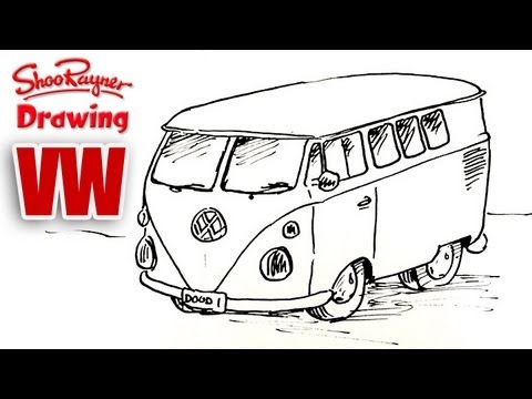 480x360 How To Draw A Vw Camper Van