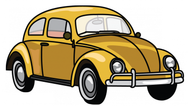 382x215 How To Draw Vw Beetle, A Car, Easy Step By Step Drawing Tutorial
