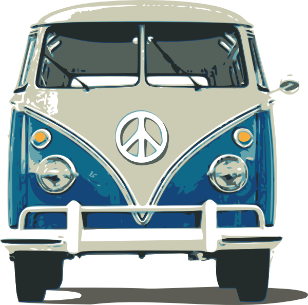 600x594 Vw Bus Clip Art