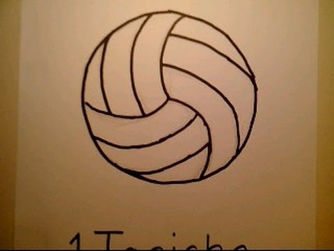 Volleyball Ball Drawing at GetDrawings | Free download