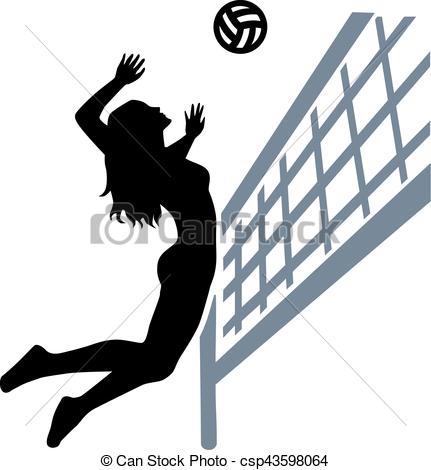 Volleyball Player Drawing at GetDrawings | Free download