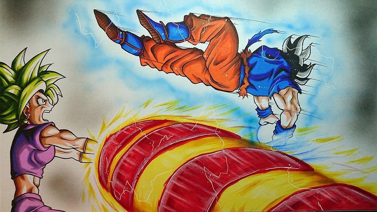 1280x720 Goku Vs Kefla Kamehameha