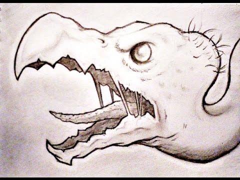 480x360 Drawing A Creepy Vulture