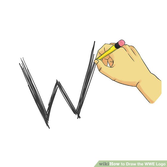 560x560 How To Draw The Wwe Logo 4 Steps (With Pictures)