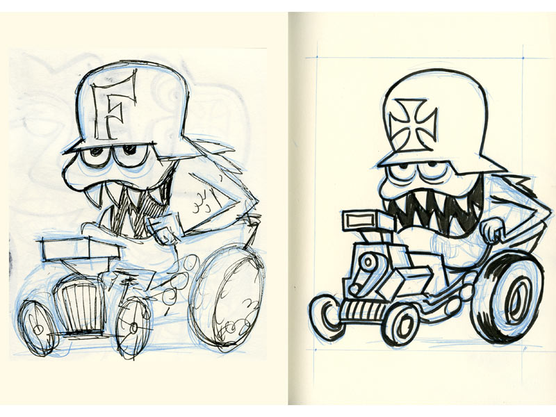 800x600 Drawings Of Wacky Monsters Inspired By Ed Portfolio Of Melbourne