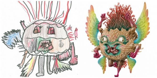 600x300 Multimedia Artists Bring Kids' Wacky Monster Drawings To Life