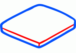 302x212 How To Draw How To Draw A Waffle