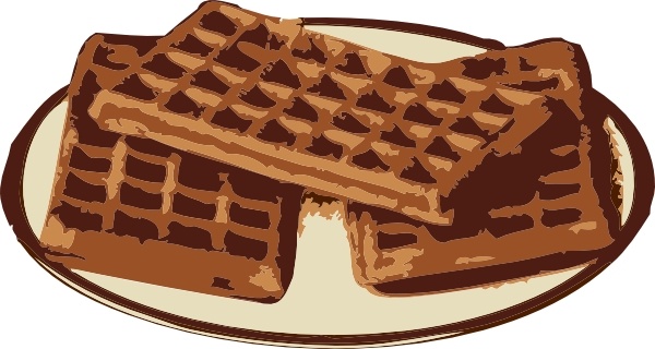 600x320 Waffles Clip Art Free Vector In Open Office Drawing Svg ( Svg
