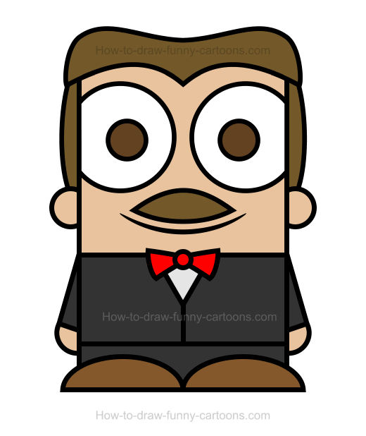 520x618 Waiter Clipart