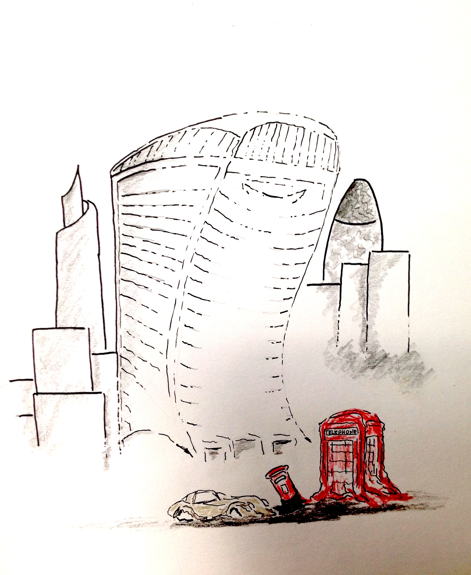 1647x2013 Walkie Talkie Hung, Drawn And Cultured
