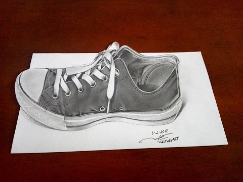 480x360 Drawing Converse Shoe