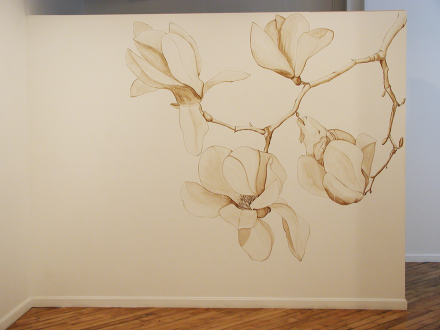 880x660 Artist Amy Ross Wall Drawings