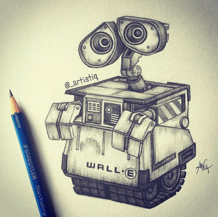 736x735 Drawings Of Wall E Wall E By @ Artistiq