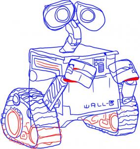 284x302 How To Draw How To Draw Wall E