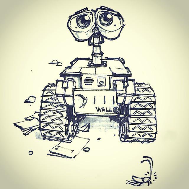 Walle Drawing at GetDrawings | Free download