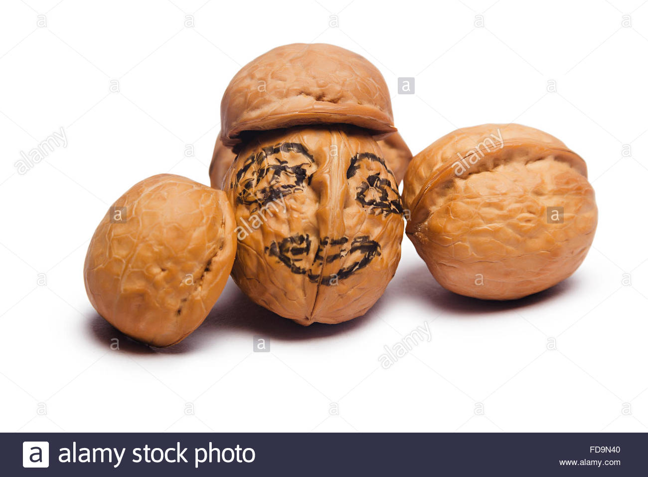 1300x956 Walnut Drawing Face Human Representation Nobody Stock Photo