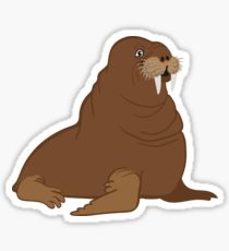 210x230 Walrus Drawing Stickers Redbubble