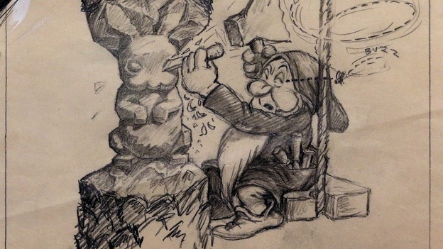 624x351 Never Before Seen Sketches From Snow White And The Seven Dwarves