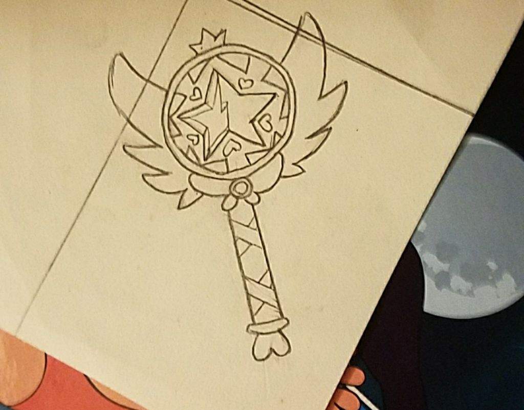 1024x802 Stars Wand Drawing! Svtfoe Amino