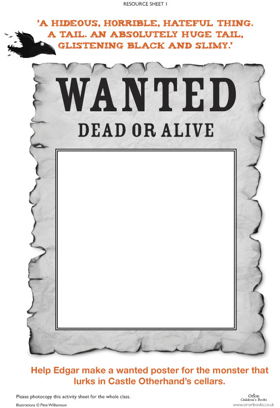 552x803 Raven Mysteries Wanted Poster