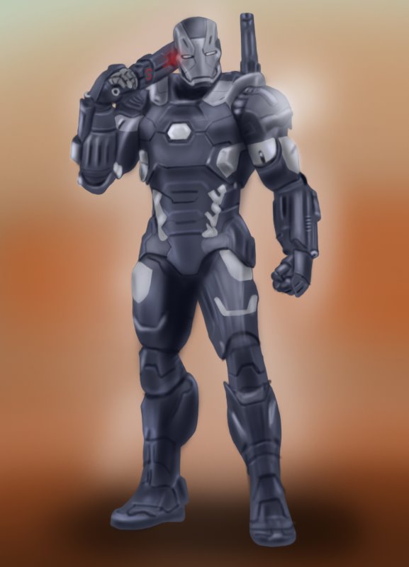 577x800 Learn How To Draw War Machine From Captain America Civil War