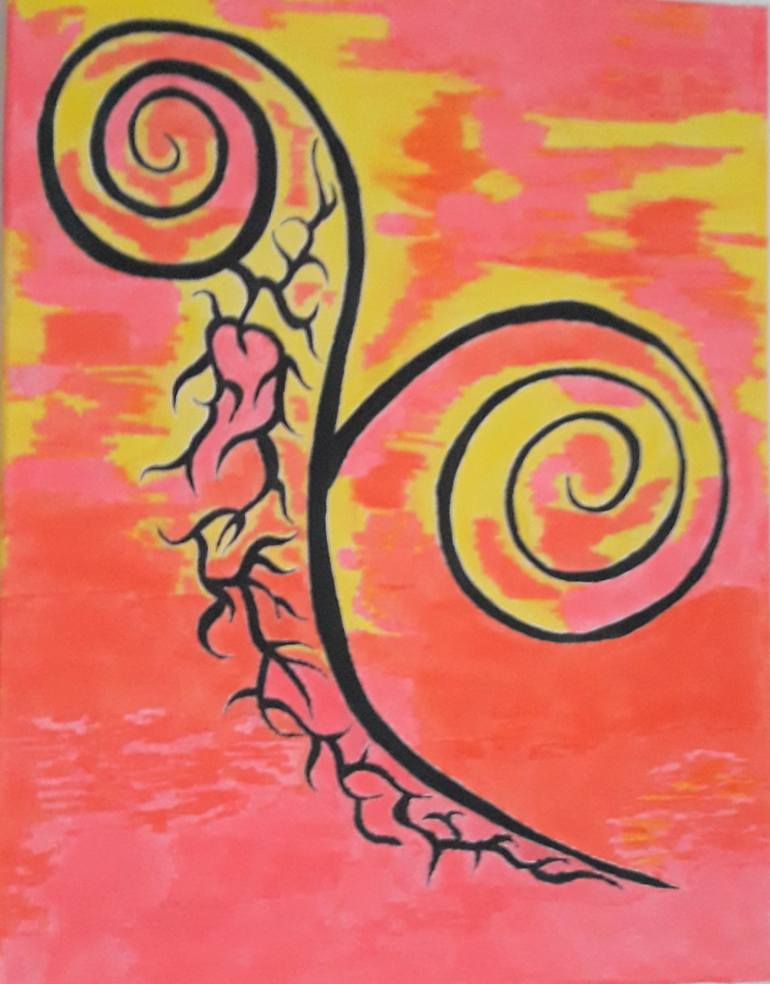 770x984 Saatchi Art Warm Drawing By Dorota Anna Undrych