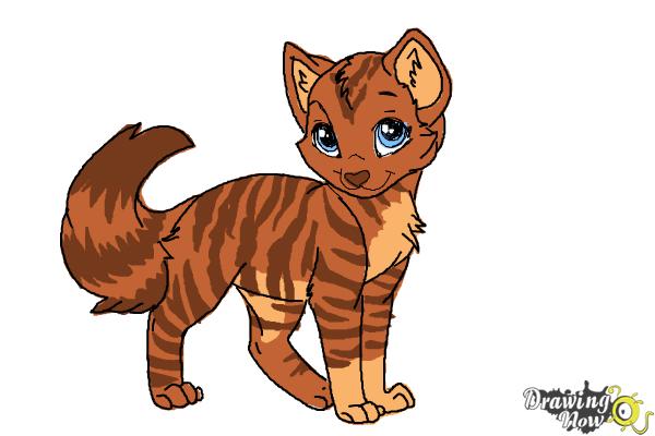 600x400 How To Draw Crookedstar From Warrior Cats