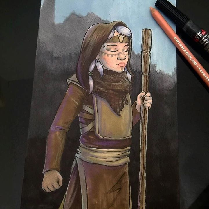 720x720 The Finished Warrior Girl Sketches )