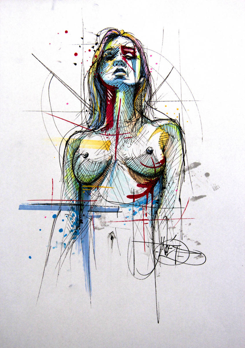 847x1200 Woman Warrior (Art De