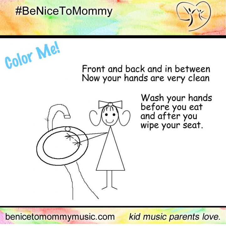 720x720 Coloring Pages ~ Hand Washing Lesson Plan Hand Hygiene Pictures