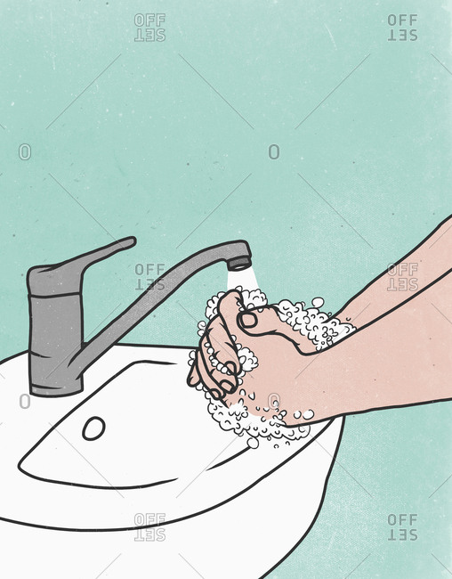 508x650 Washing Hands Stock Photos