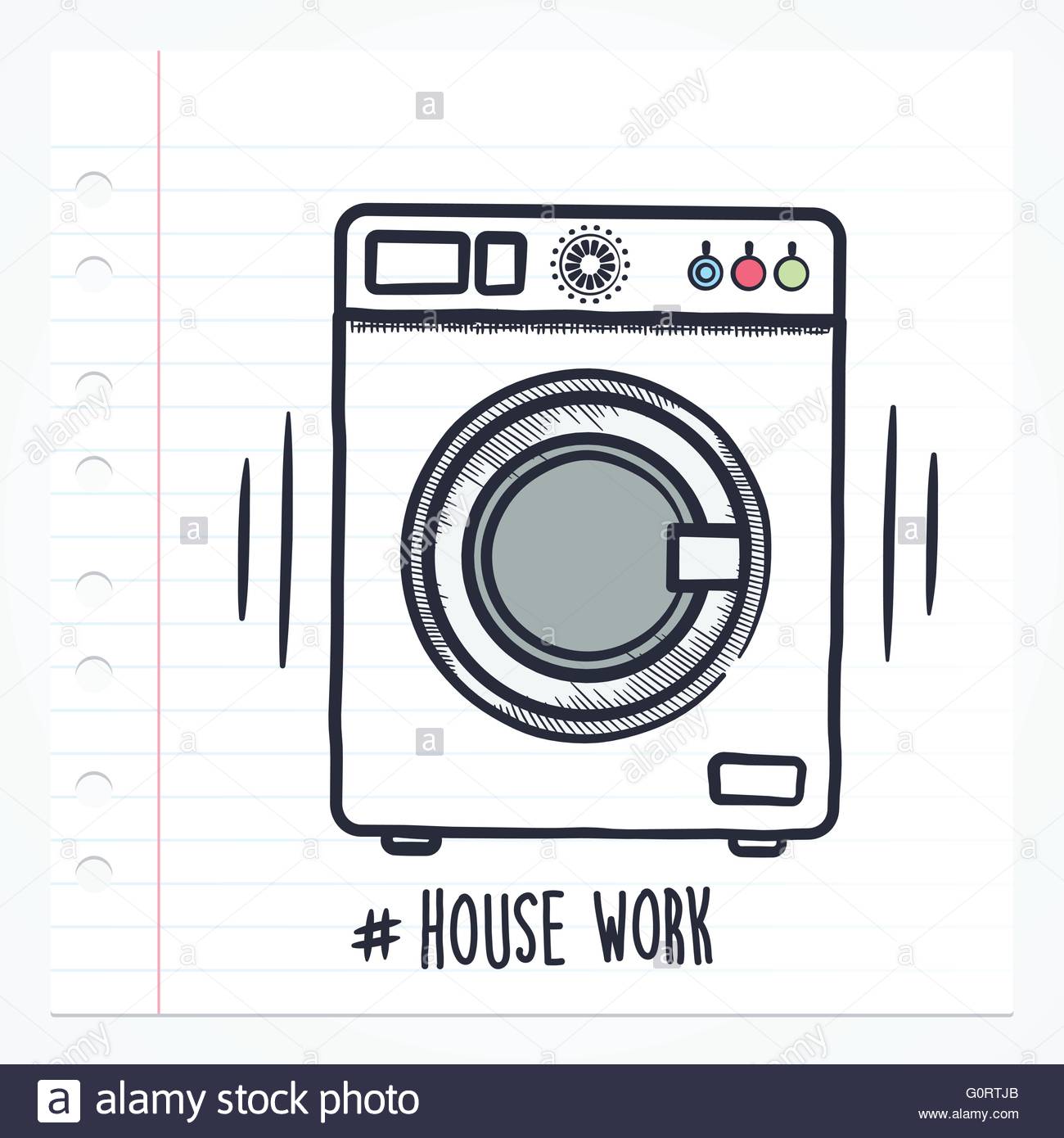 Download Washing Machine Drawing at GetDrawings.com | Free for personal use Washing Machine Drawing of ...