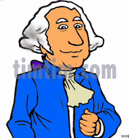 450x484 Free Drawing Of George Washington From The Category History