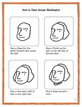 270x350 Washington Drawing Tutorial How To Draw The First U.s. President
