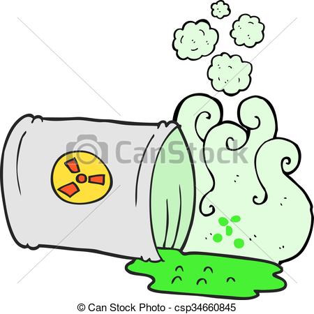 450x450 Freehand Drawn Cartoon Nuclear Waste Eps Vector