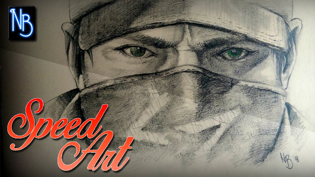 1280x720 Speed Art Drawing Watch Dogs