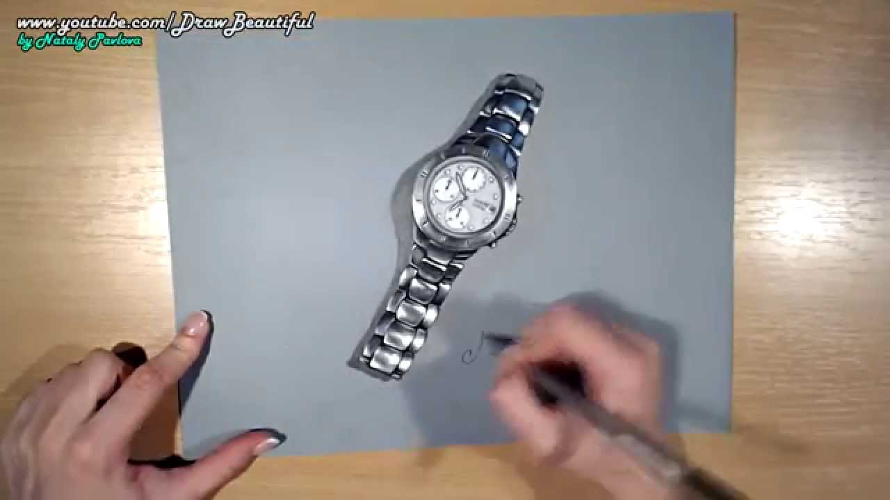 1280x720 Drawing Time Lapse Watches