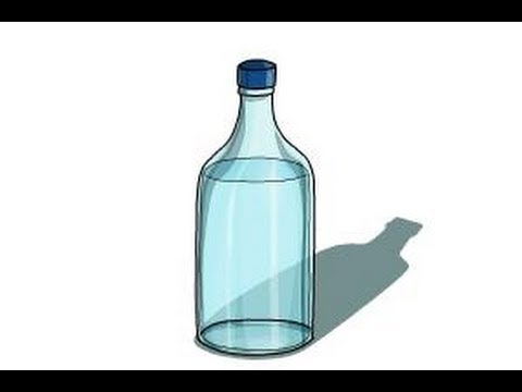 480x360 How To Draw A Water Bottle