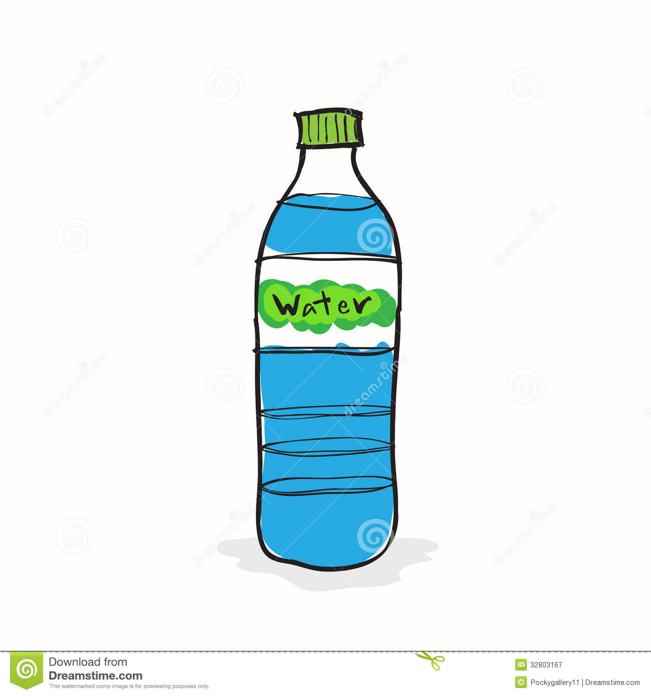 Water Bottle Drawing at GetDrawings | Free download