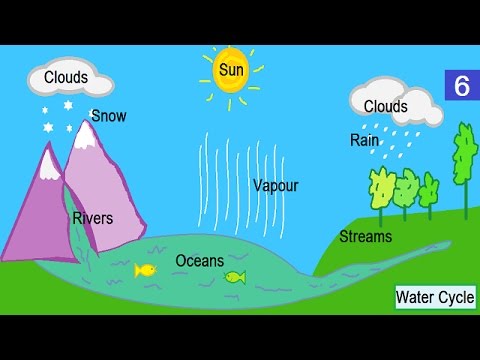 Water Cycle Drawing at GetDrawings | Free download