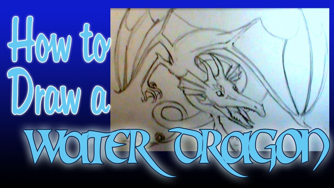 1280x720 How To Draw A Water Dragon