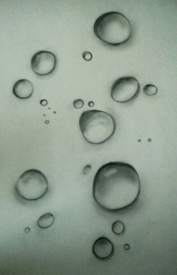 736x1146 Water Drops Sketches How To Draw Realistic Water Droplets In 5