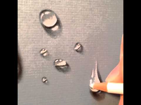 480x360 Drawing Realistic Water Drops