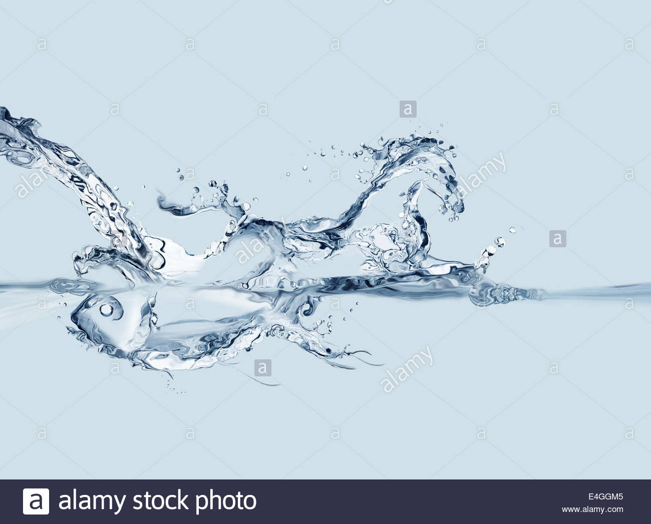 1300x1047 A Conceptual Image Where A Water Flow Forms A Fish Underwater