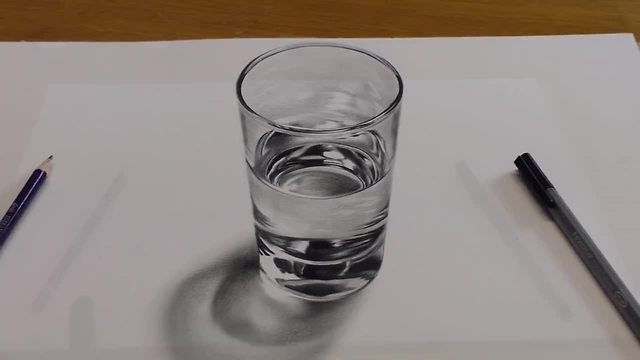 640x360 How To Draw A Glass Of Water
