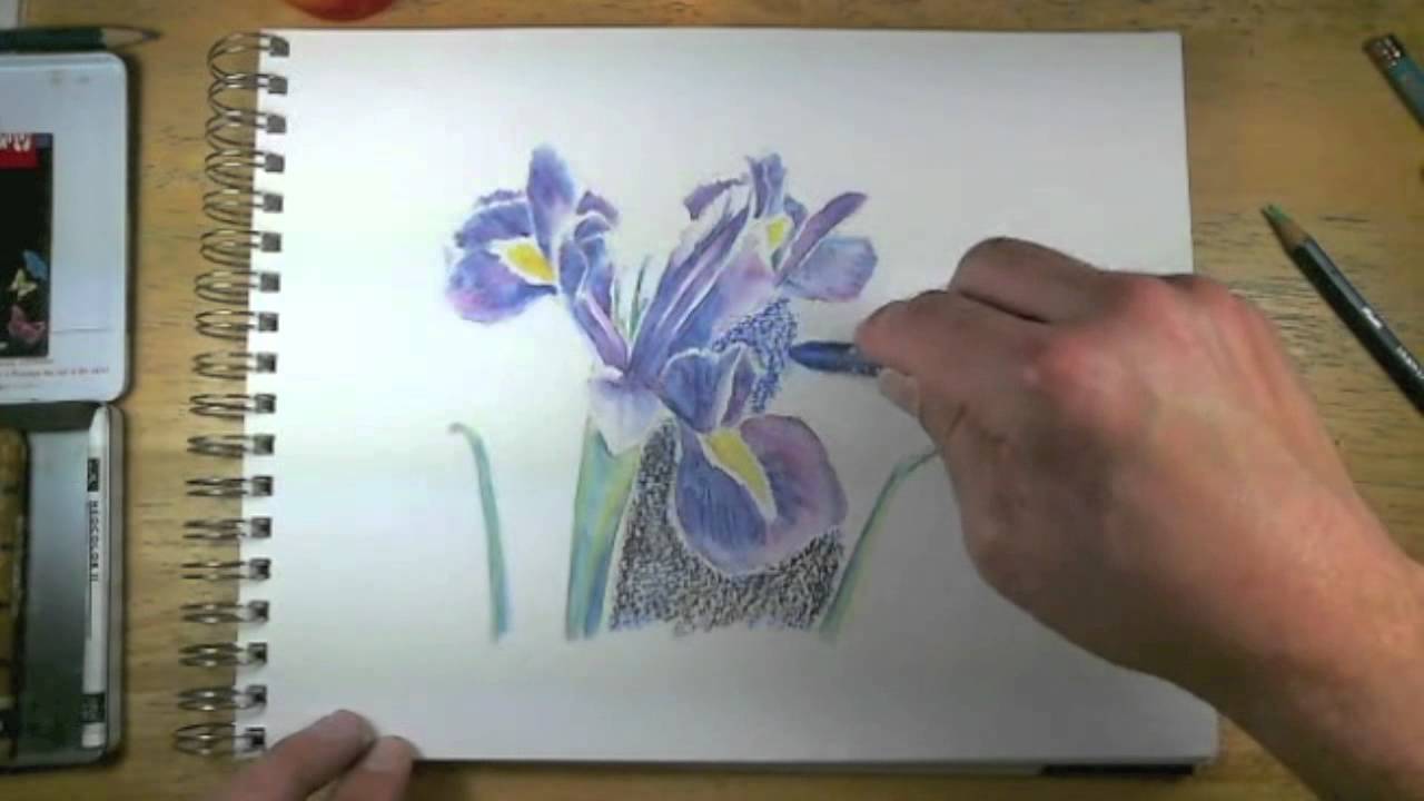 1280x720 How To Draw With Watercolor Pencils